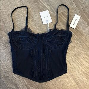 Pacsun navy corset
